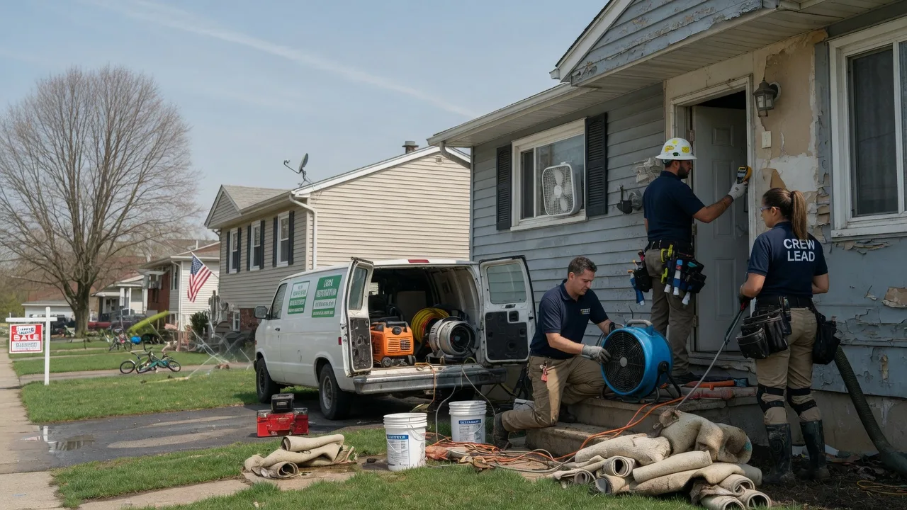 Flood Cleanup in Newkirk, OK near me