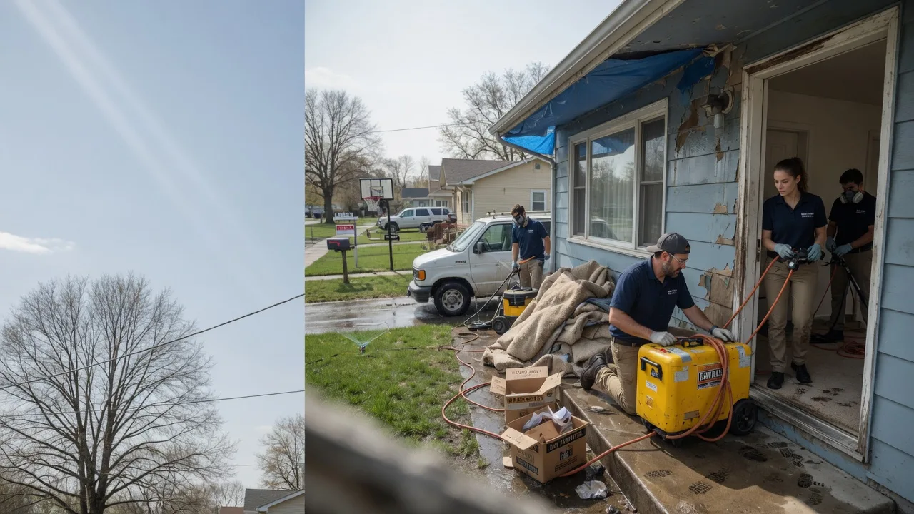 Basement Flood Cleanup in Newkirk, OK near me